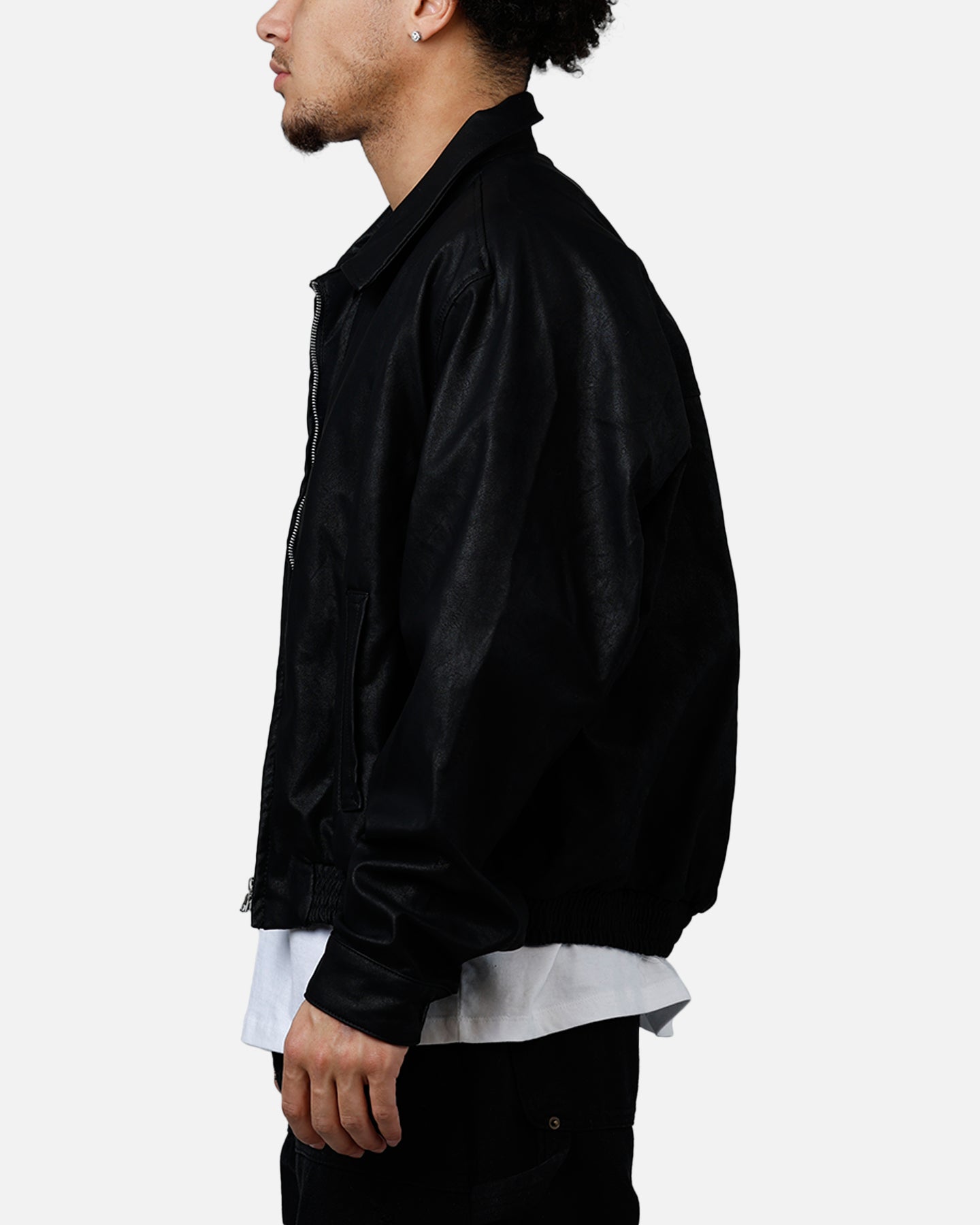 MNML Grandpa's Bomber Jacket Black | Culture Kings US