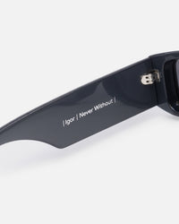 Nuqe Igor Sunglasses Charcoal/Black