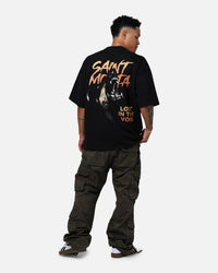 Saint Morta Deranged Mock T-Shirt Black