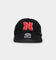 47 Brand Nebraska Cornhuskers '47 Clean Up Strapback Black