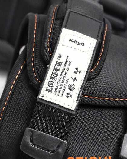 Seichi X Loiter Koyo Slides Black/Orange