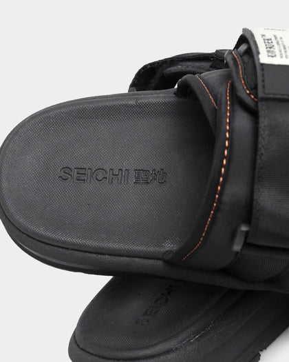 Seichi X Loiter Koyo Slides Black/Orange