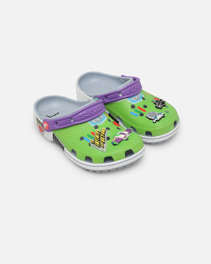 Crocs X Pixar Toy Story  Buzz Lightyear Kids' Classic Clog (GS) Blue Grey