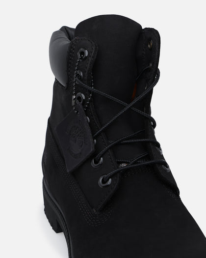 Timberland 6-Inch Premium Boot Black Nubuck 2