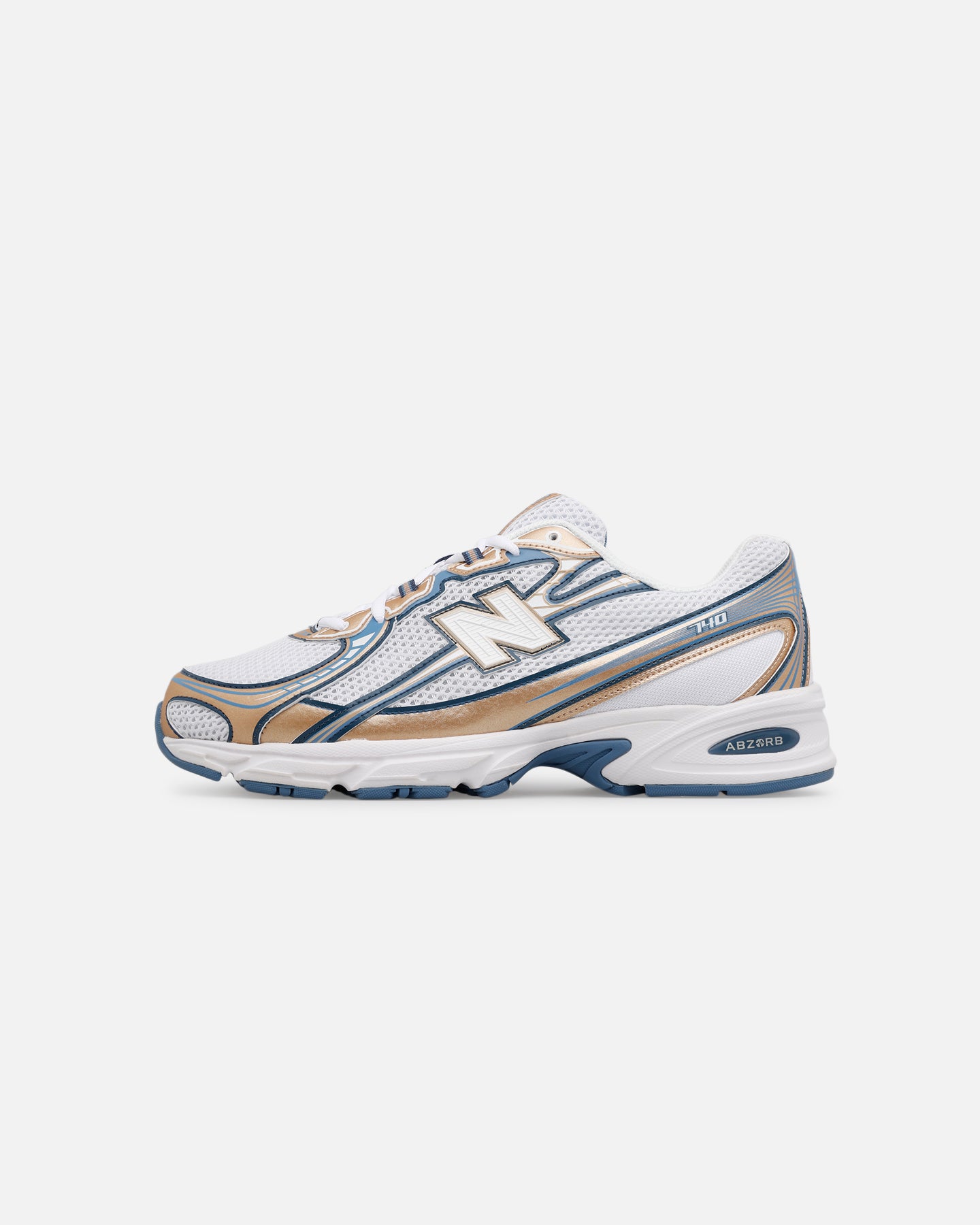 New Balance 740 Blue/Gold | Culture Kings US