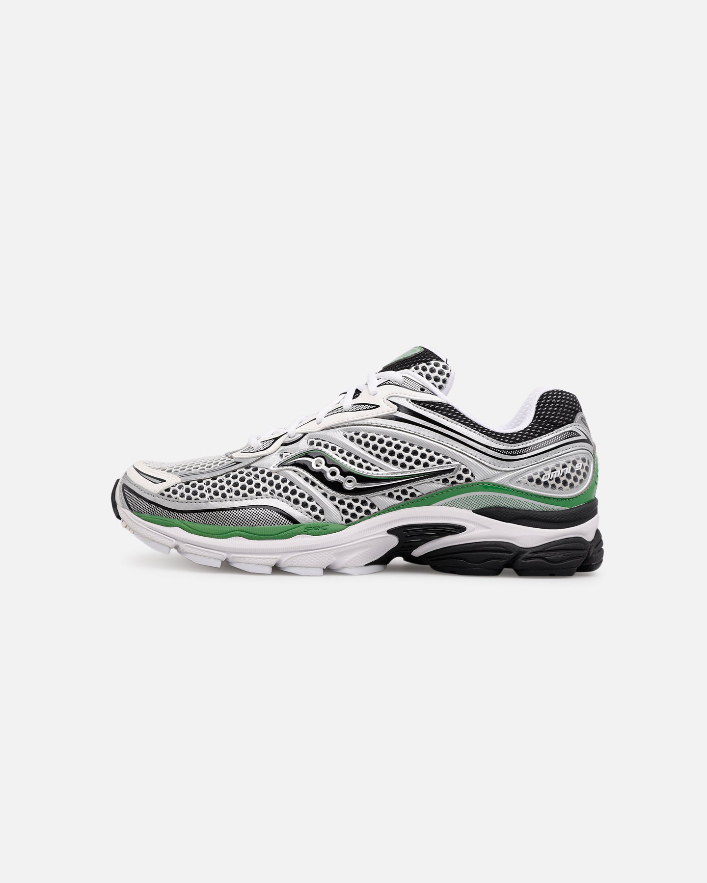 Saucony ProGrid Omni 9 Silver/Green | Culture Kings US