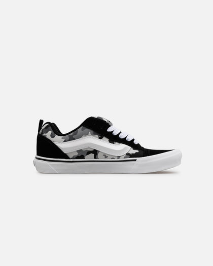 Vans Knu Skool 'Camo' Black/White