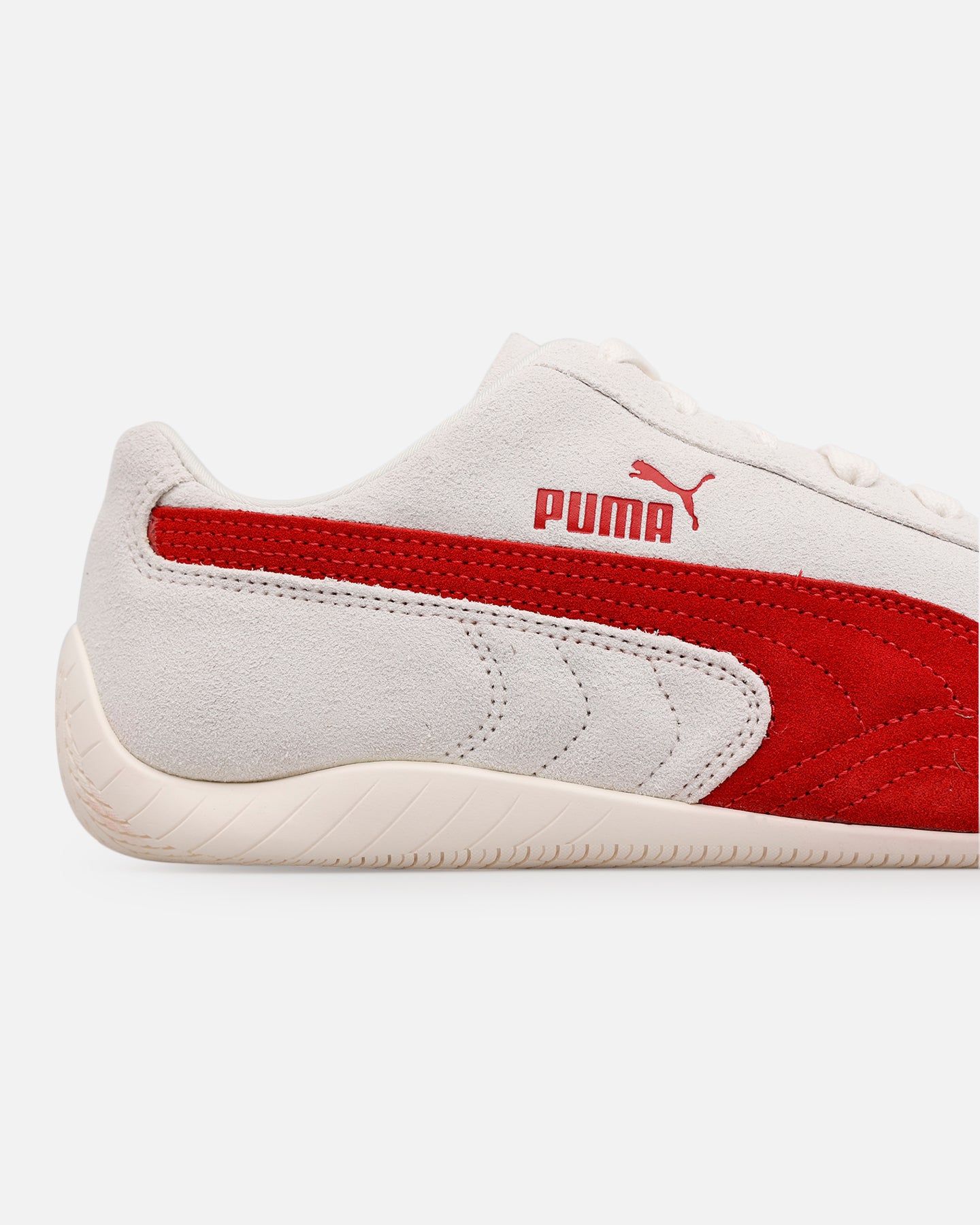 靴 Puma Speedcat OG All Time Red/Puma White Womens PUMA Speedcat OG Athletic Shoe - For All Time Red / White