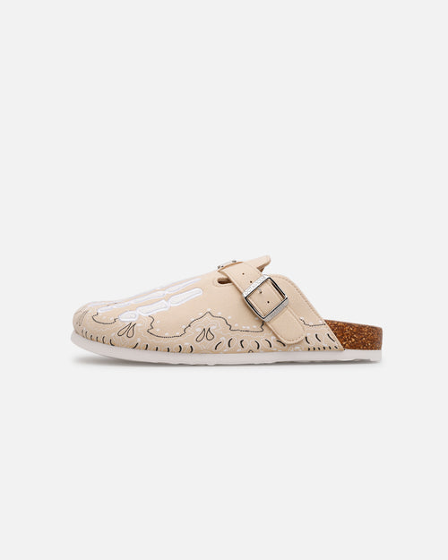 Octavious Marks Bandana Clogs Tan