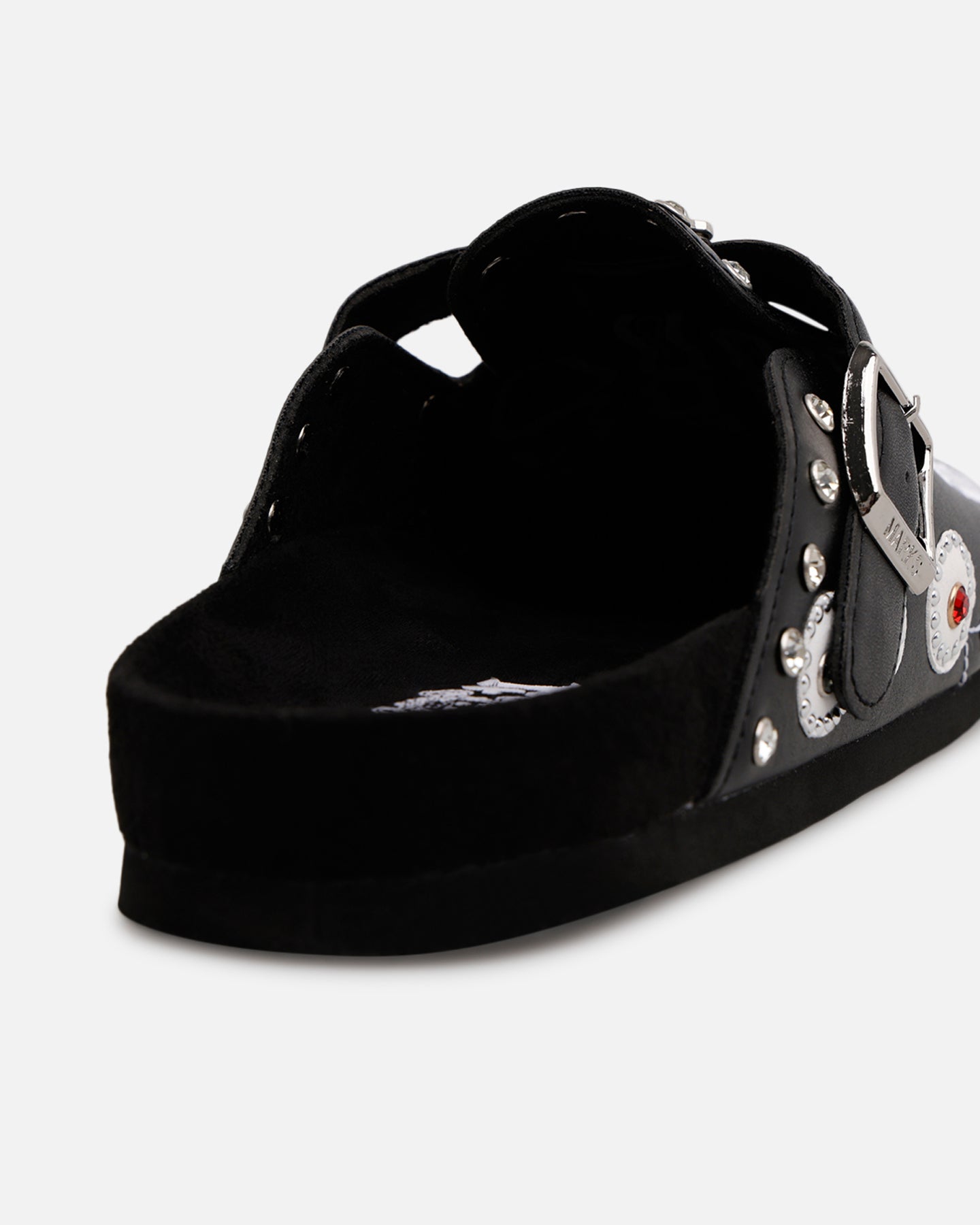 Octavious Marks Onyx Leather Clogs Black | Culture Kings US