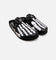 Octavious Marks Onyx Leather Clogs Black