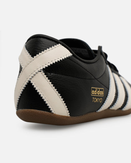 adidas Originals Tokyo Core BLACK/OFF White/Gold Metallic Women's Shoes, Size: 6