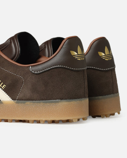 Adidas Gazelle Spikeless Golf Dark Brown
