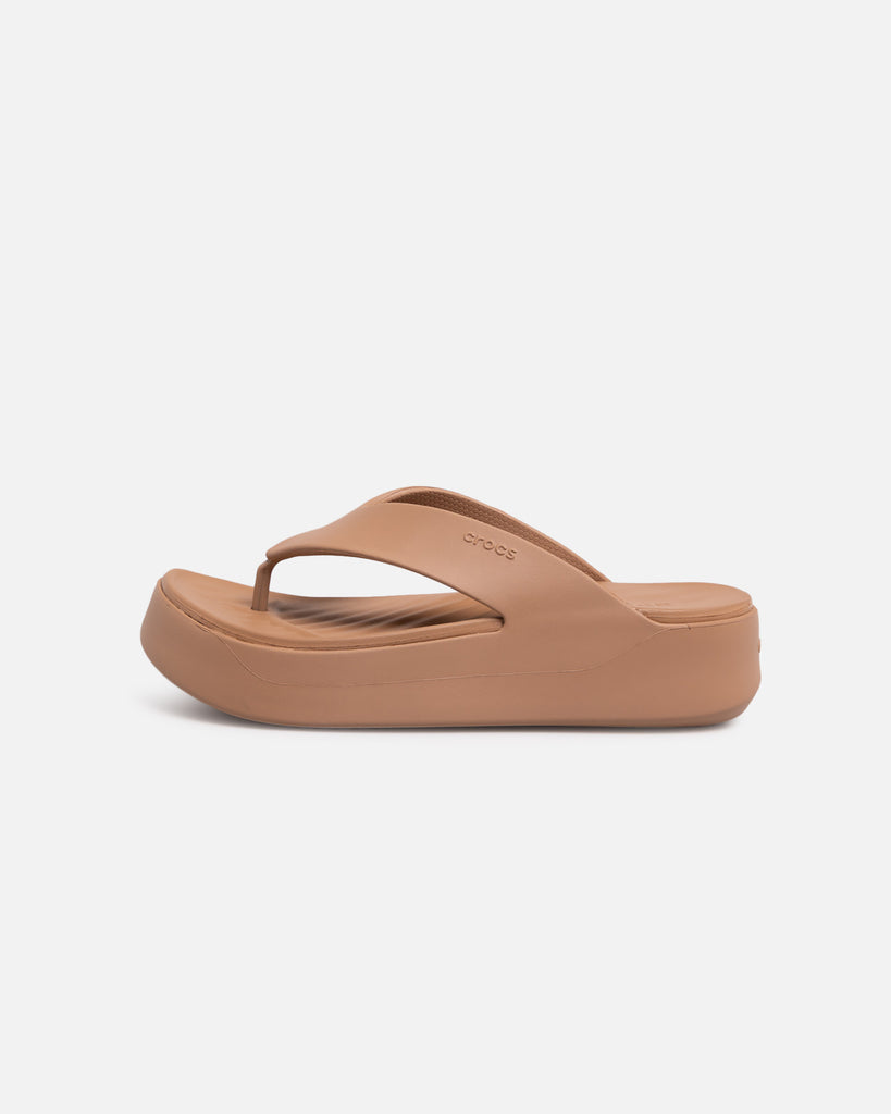 Crocs Women's Getaway Platform Flip Chocolate | Culture Kings US