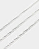 NXS Compass Necklace Set White Gold