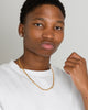 NXS 4.3mm Smooth Cut Cuban Chain Gold