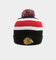 47 Brand Chicago Blackhawks Breakaway Cuff Knit Black
