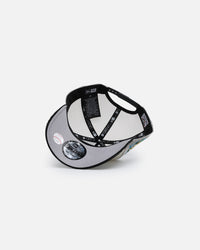 New Era Tampa Bay Rays '2-Tone Corduroy' 9FORTY A-Frame Trucker Snapback Chrome/Black