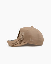 New Era San Diego Padres 'Tribal' 9FORTY A-Frame Snapback Camel