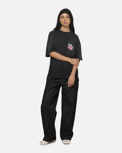 Represent Beach Boys Americas Band T-Shirt Stained Black