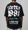 Loiter Staple Logo Drop T-Shirt Black