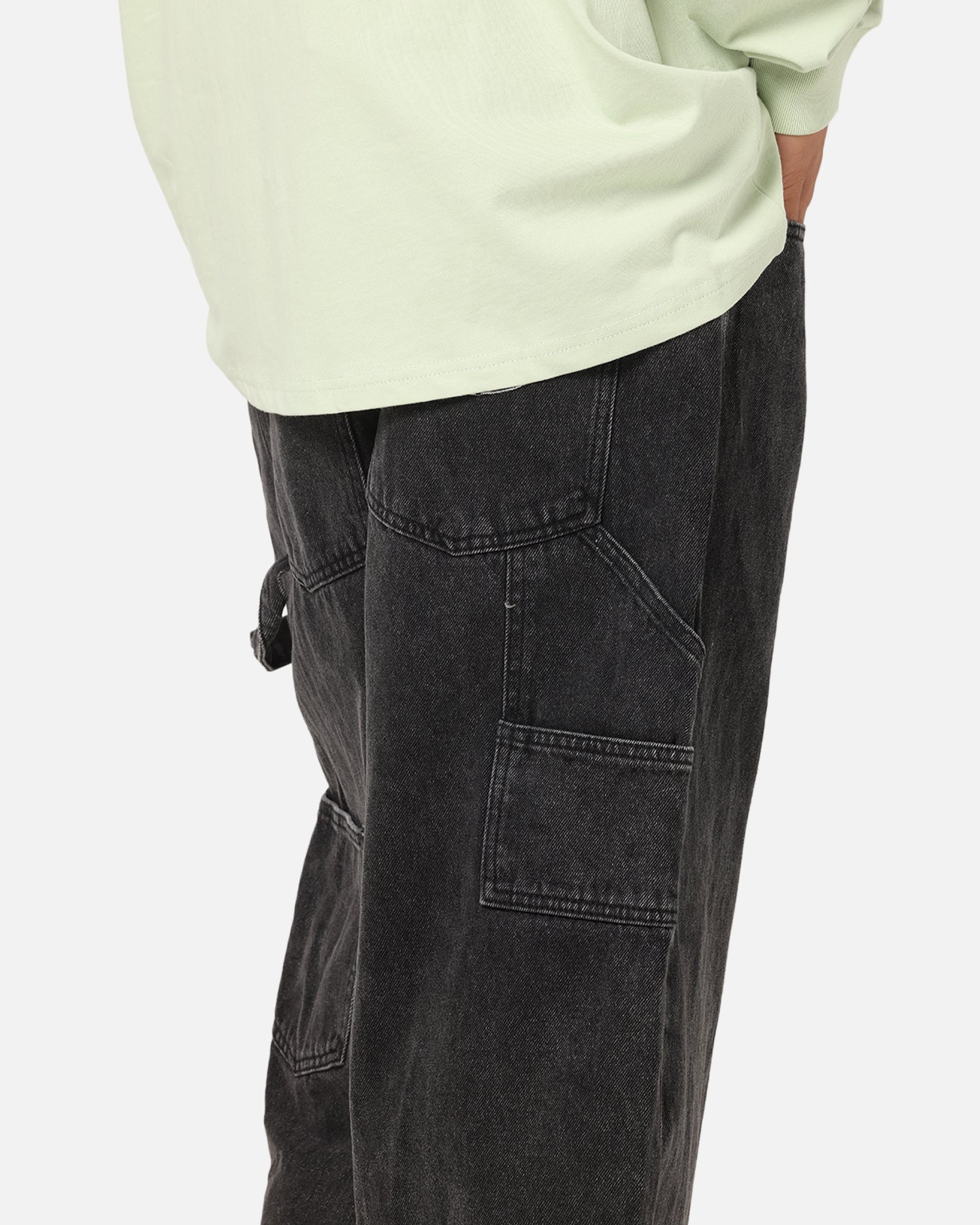 Carre Baggy Carpenter Jeans Black | Culture Kings US