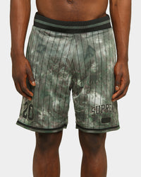 Supreme Dyed Basketball Shorts Black