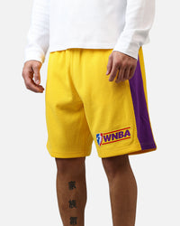 Mitchell & Ness Los Angeles Sparks '01 Home Swingman Shorts Gold