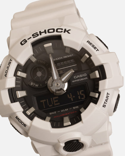 G-Shock GA700-7A Analog/Digital White/Black