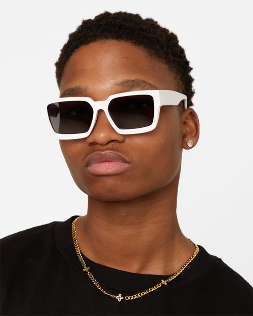 Saint Morta Las Ratas Sunglasses White