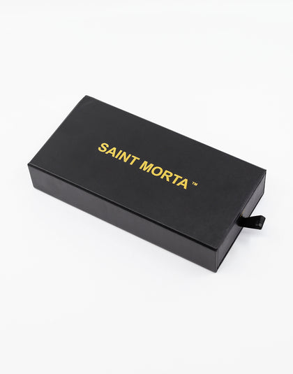 SAINT MORTA INTERLINK NECKLACE 20" ICED GOLD