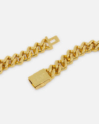 SAINT MORTA INTERLINK NECKLACE 20" ICED GOLD