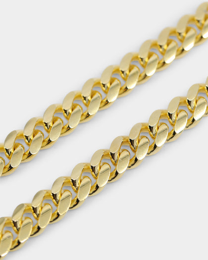House Of Auric Cuban Link 10mm 24" Chain 18K Gold Vermeil