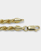 House Of Auric Rope 4mm 20" Chain 18k Gold Vermeil
