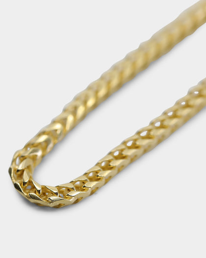 House Of Auric Franco 2.8mm 20" Chain 18k Gold Vermeil
