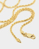 House Of Auric Rope 2mm 24" Chain 18k Gold Vermeil