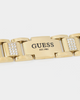 Guess Mainline 15mm Frontier Crystal Bracelet Gold