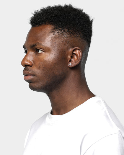 Carré Iron Lady Earrings Silver