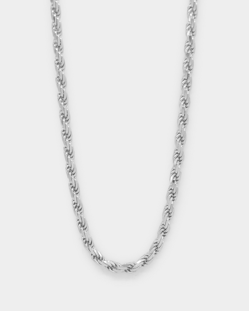 House Of Auric Rope 4mm Chain Sterling Silver