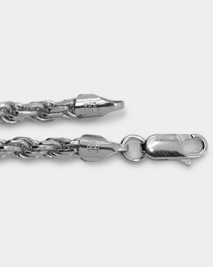 House Of Auric Rope 4mm Chain Sterling Silver