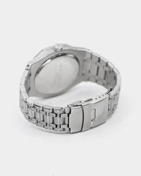 Saint Morta Medio Premierre Watch Iced Silver