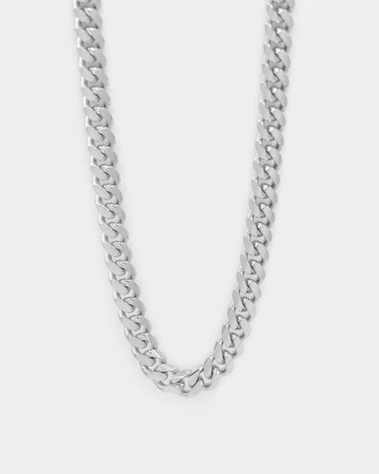 Raising Hell Women's 6mm 16" Cuban Choker Chain Sterling Silver