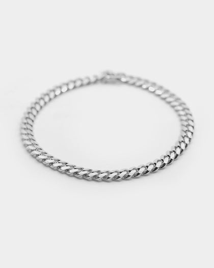 Raising Hell Women's 6mm 16" Cuban Choker Chain Sterling Silver