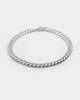 Raising Hell Women's 6mm 16" Cuban Choker Chain Sterling Silver