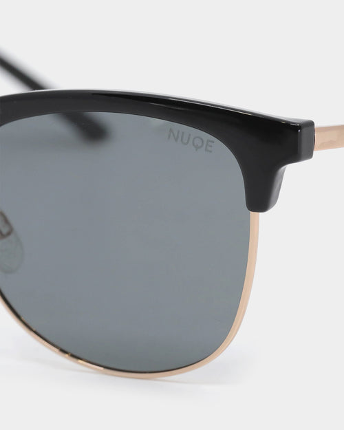 NUQE Men's Roam Sunglasses Black/Gold