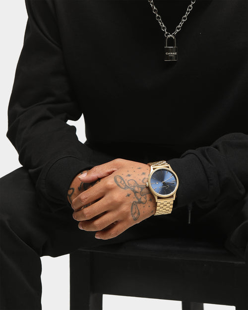 Carré Men's Remy Watch Gold/Blue