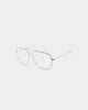 NUQE Men's Lee Bluelight Glasses Clear/Gold/Bluelight