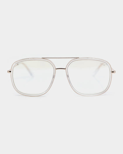 NUQE Men's Lee Bluelight Glasses Clear/Gold/Bluelight