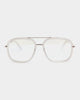 NUQE Men's Lee Bluelight Glasses Clear/Gold/Bluelight