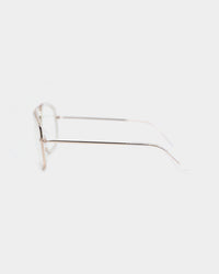 NUQE Men's Lee Bluelight Glasses Clear/Gold/Bluelight